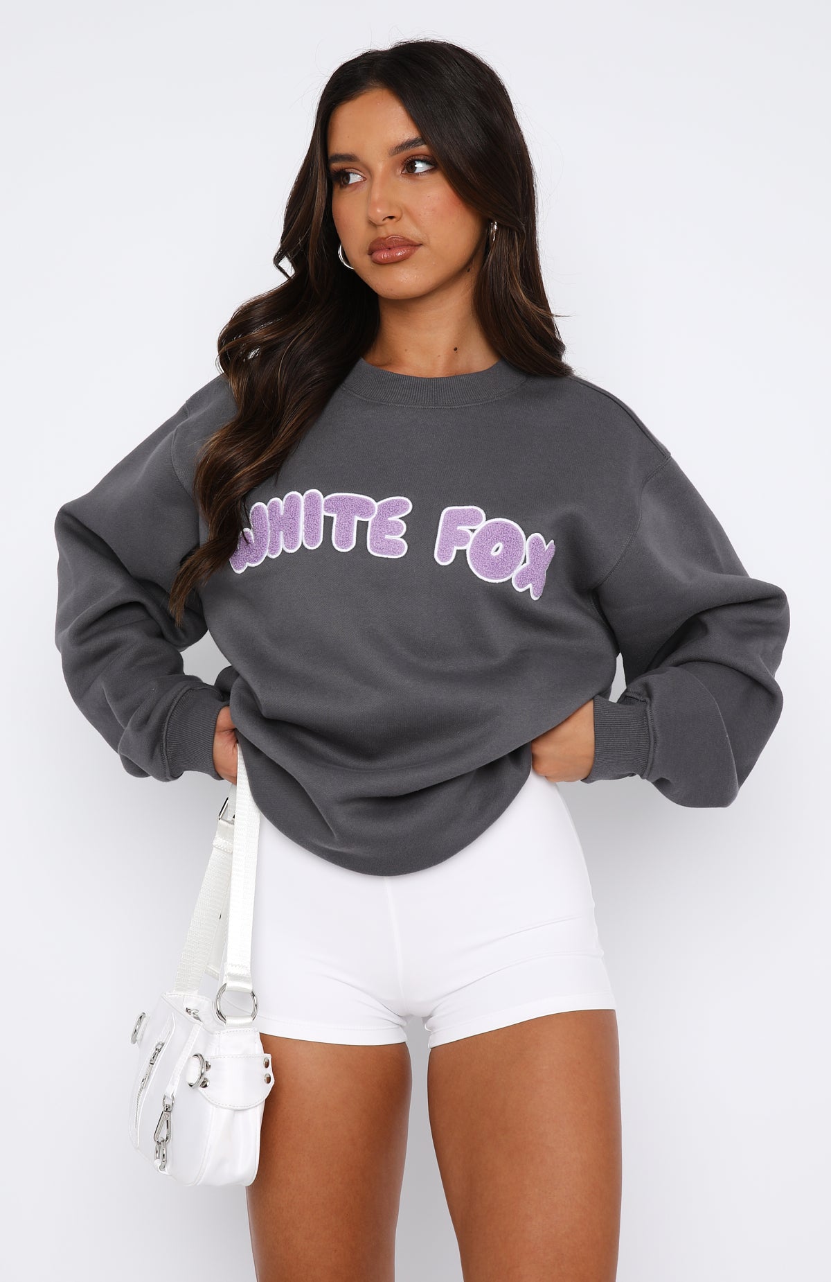 Sweet Treat Oversized Sweater Volcanic