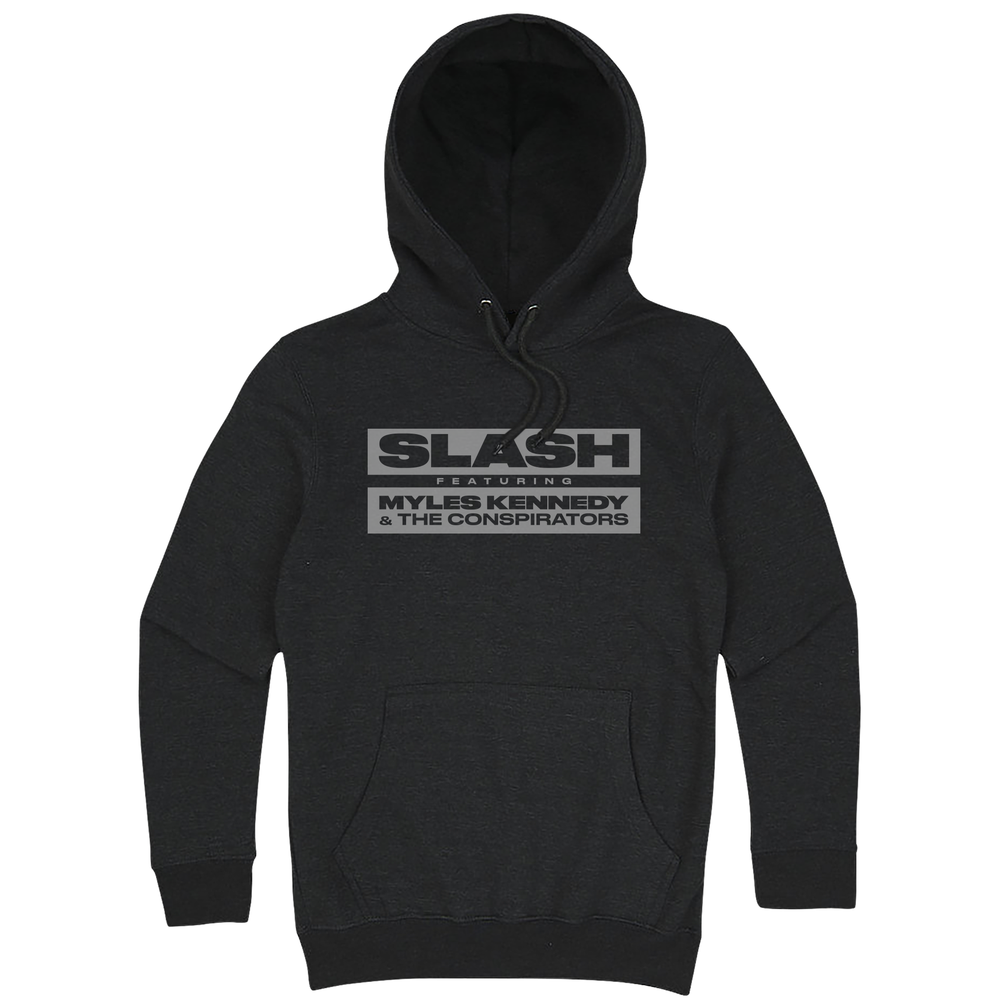 Slash Block Logo Hoodie