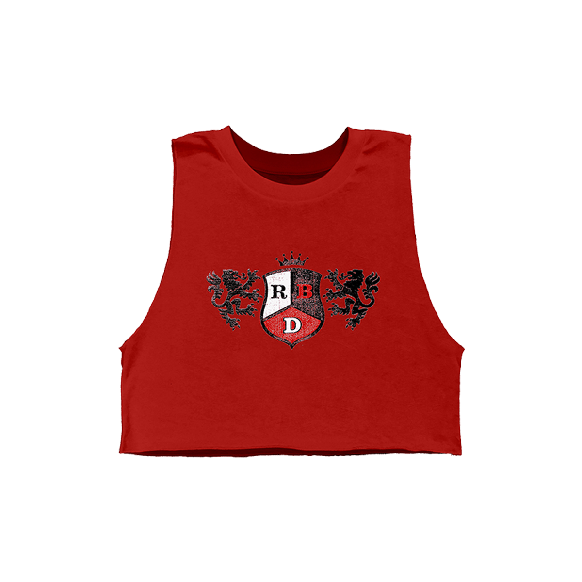 RBD Logo Crop Muscle T-Shirt