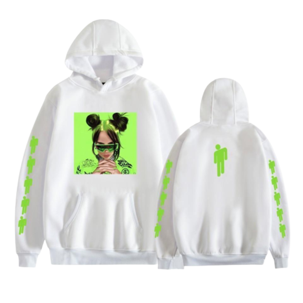 Billie Eilish Hoodie Pullover Oversized Hoodie