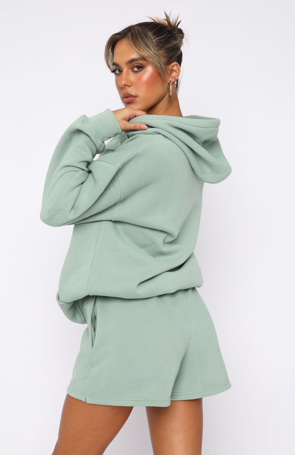 Set The Standard Hoodie Sage