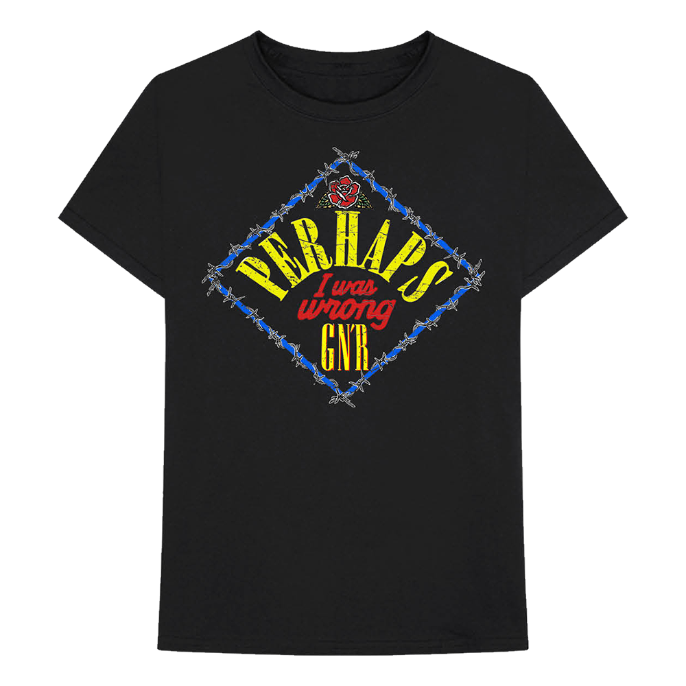 Guns N' Roses Perhaps I Was Wrong T-Shirt