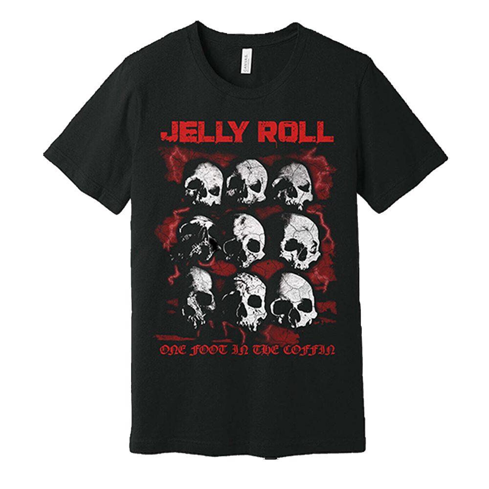 Jelly Roll Black Skull T-Shirt