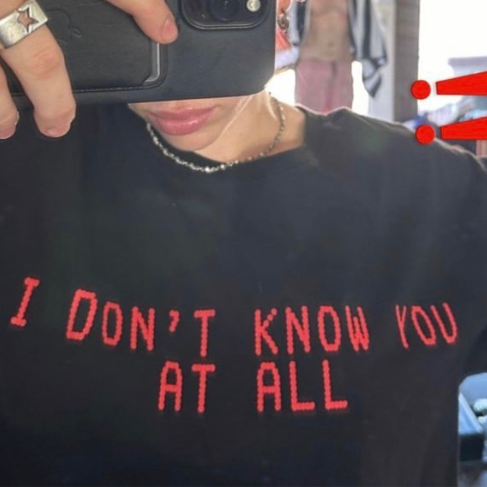 Billie Eilish I Don't Know You At All T-Shirt