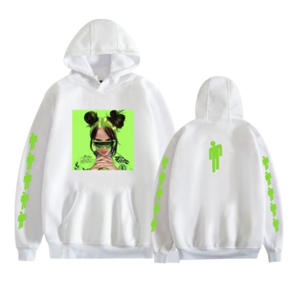 Billie Eilish Hoodie Pullover Oversized Hoodie