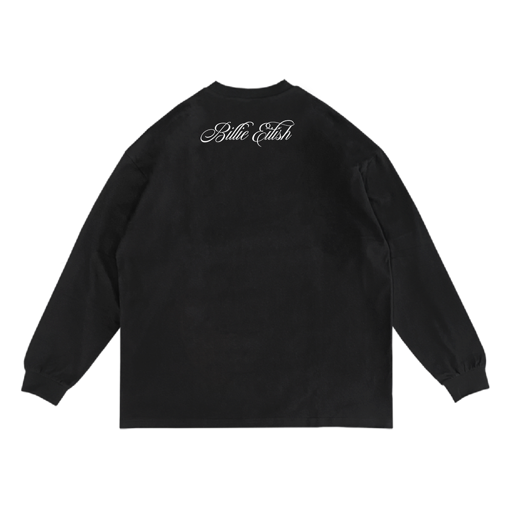 Billie Eilish Happier Than Ever Black Long Sleeve
