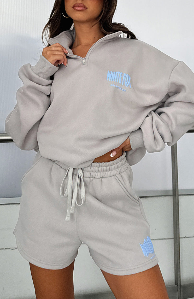 Archive 6.0 Zip Front Sweater Dove