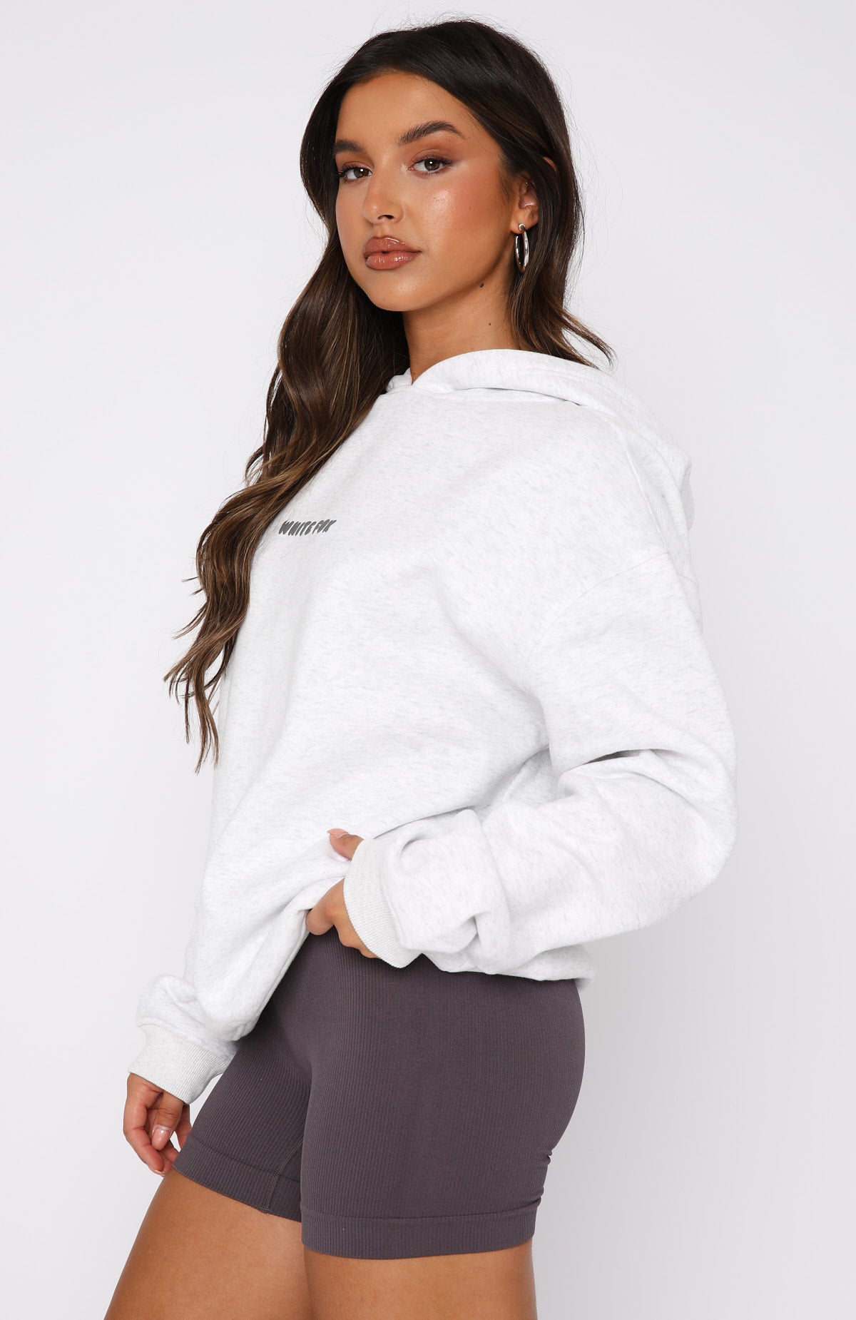 Leisure Series Oversized Hoodie Glacier Grey