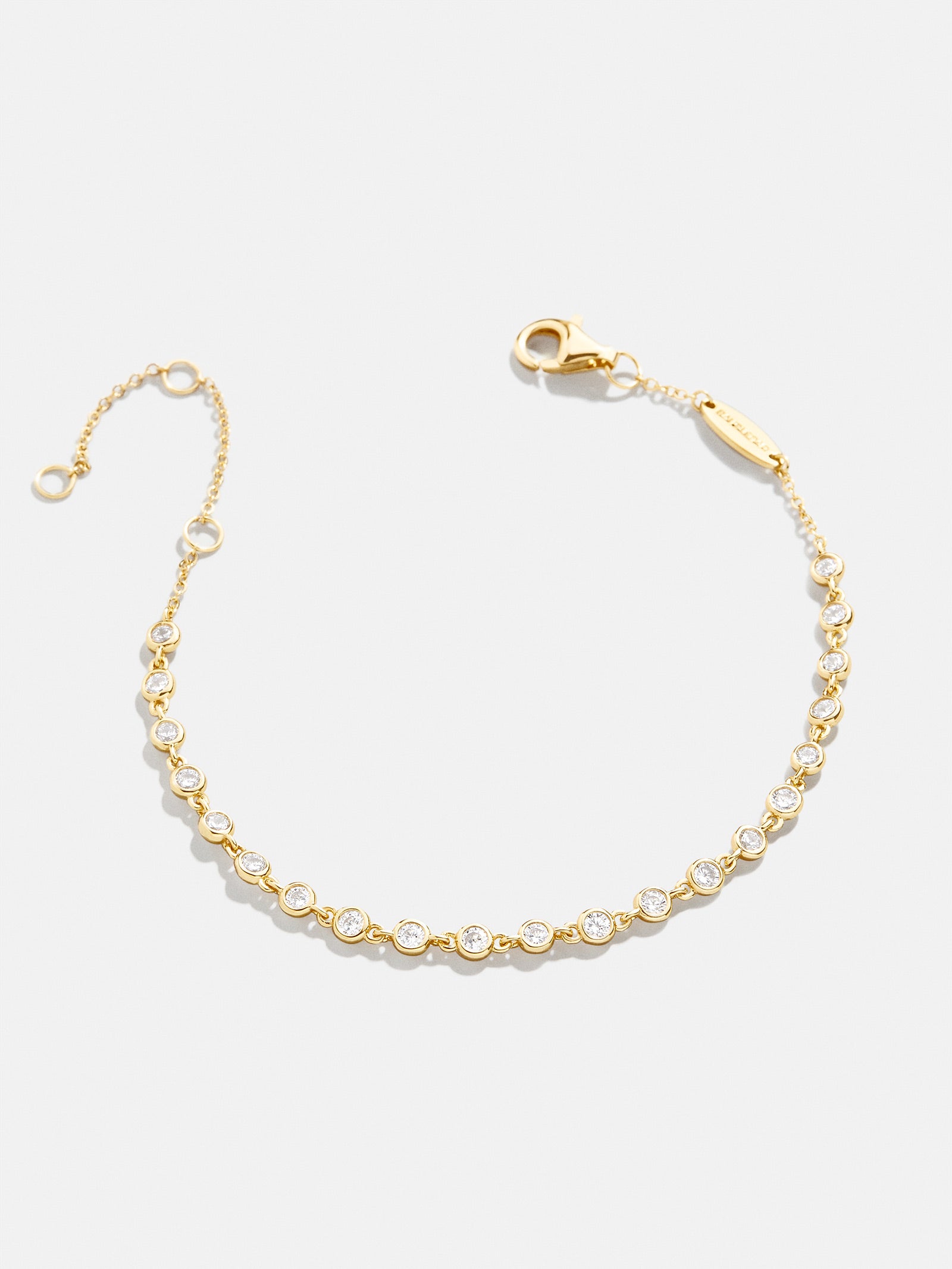18K Gold Bracelet - Abundance Bezel Stones