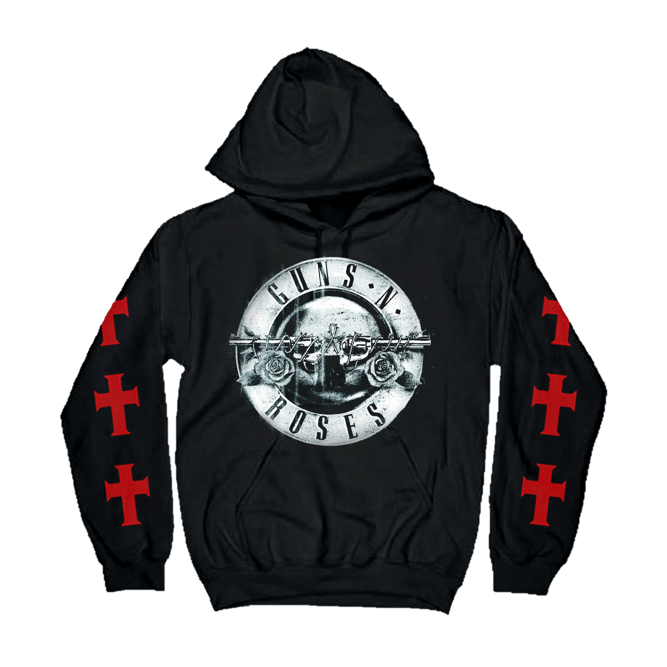 Guns N' Roses Graffiti World Tour 2023 Pullover Hoodie