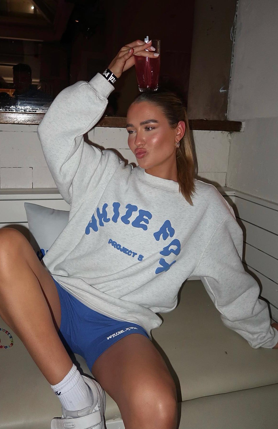 Project 5 Oversized Sweater Gravity Grey