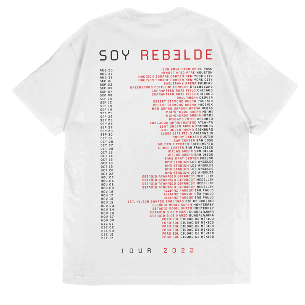 RBD Soy Rebelde Group Photo T-Shirt - White