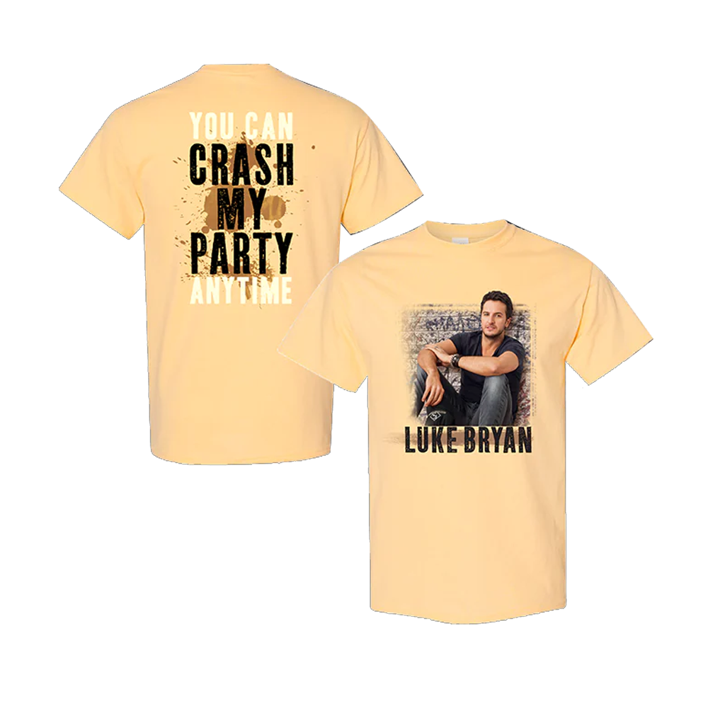 Luke Bryan Collectors Vintage Yellow T-Shirt