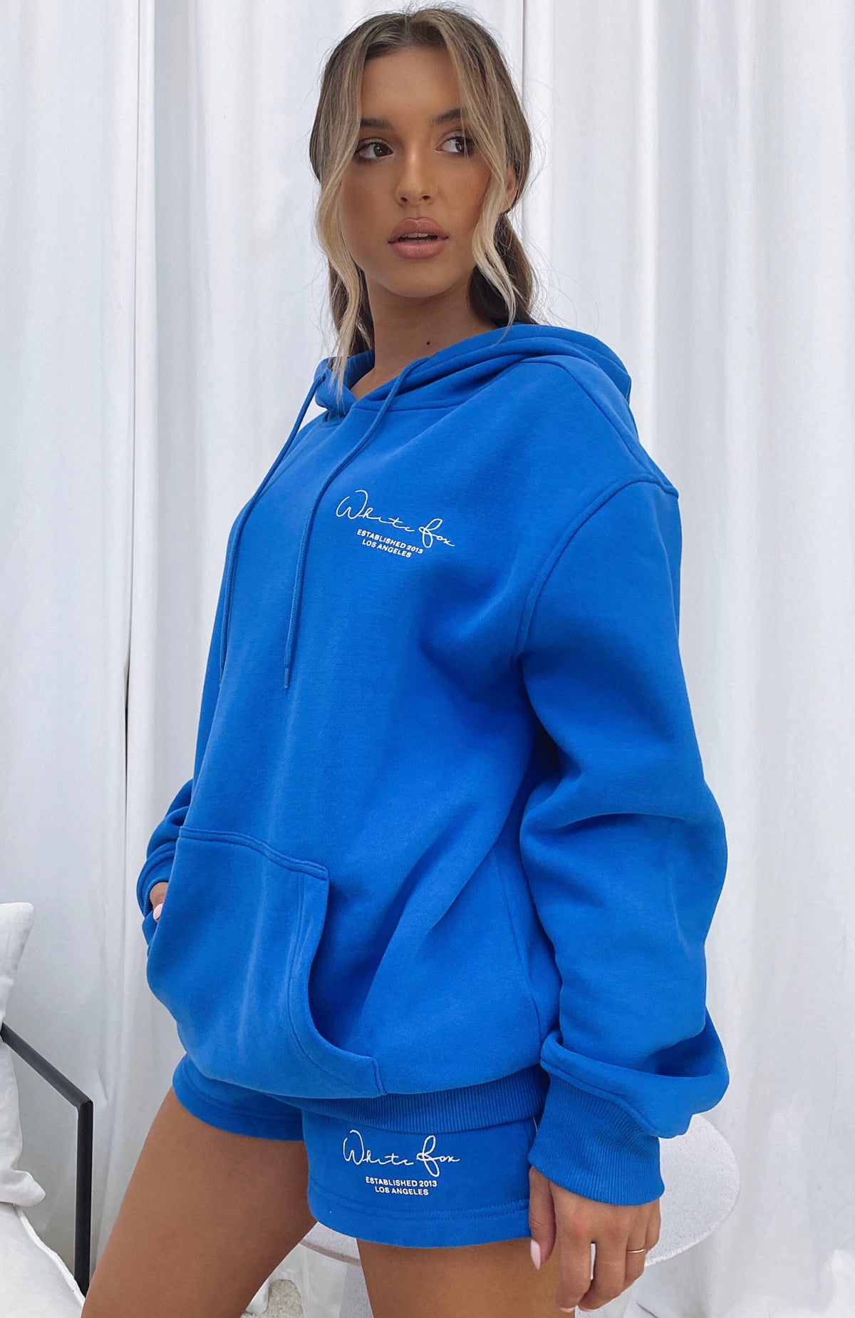 Set The Standard Hoodie Electric Blue