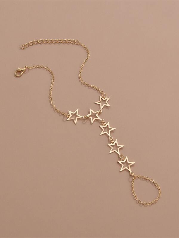 Star Decor Mittens Bracelet