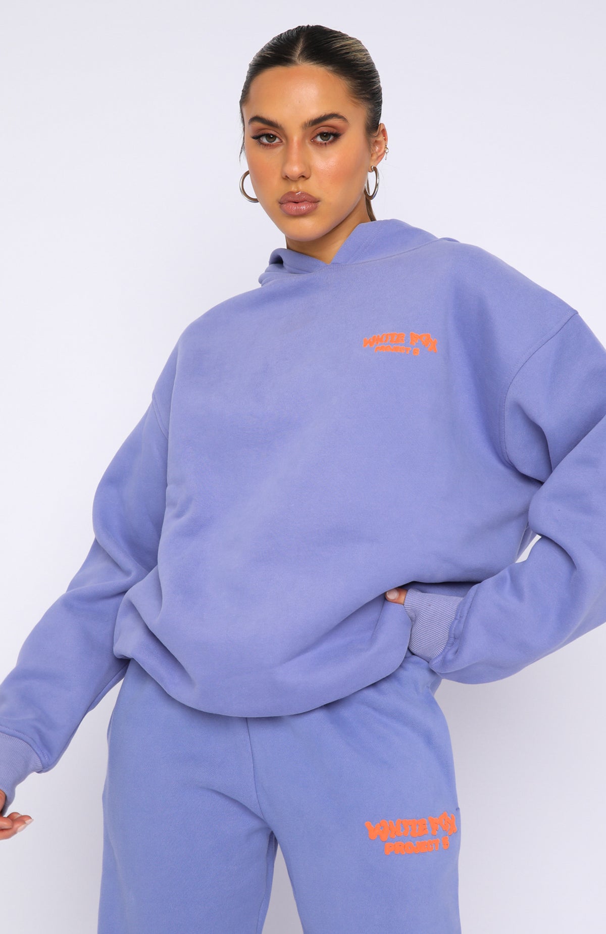 Project 5 Oversized Hoodie Grape