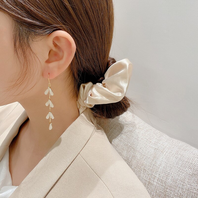 Long Tassel Dangle Earrings