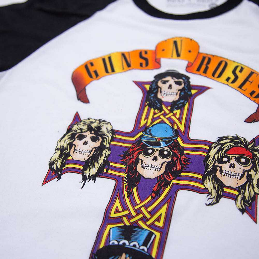 Guns N' Roses Appetite Cross Raglan