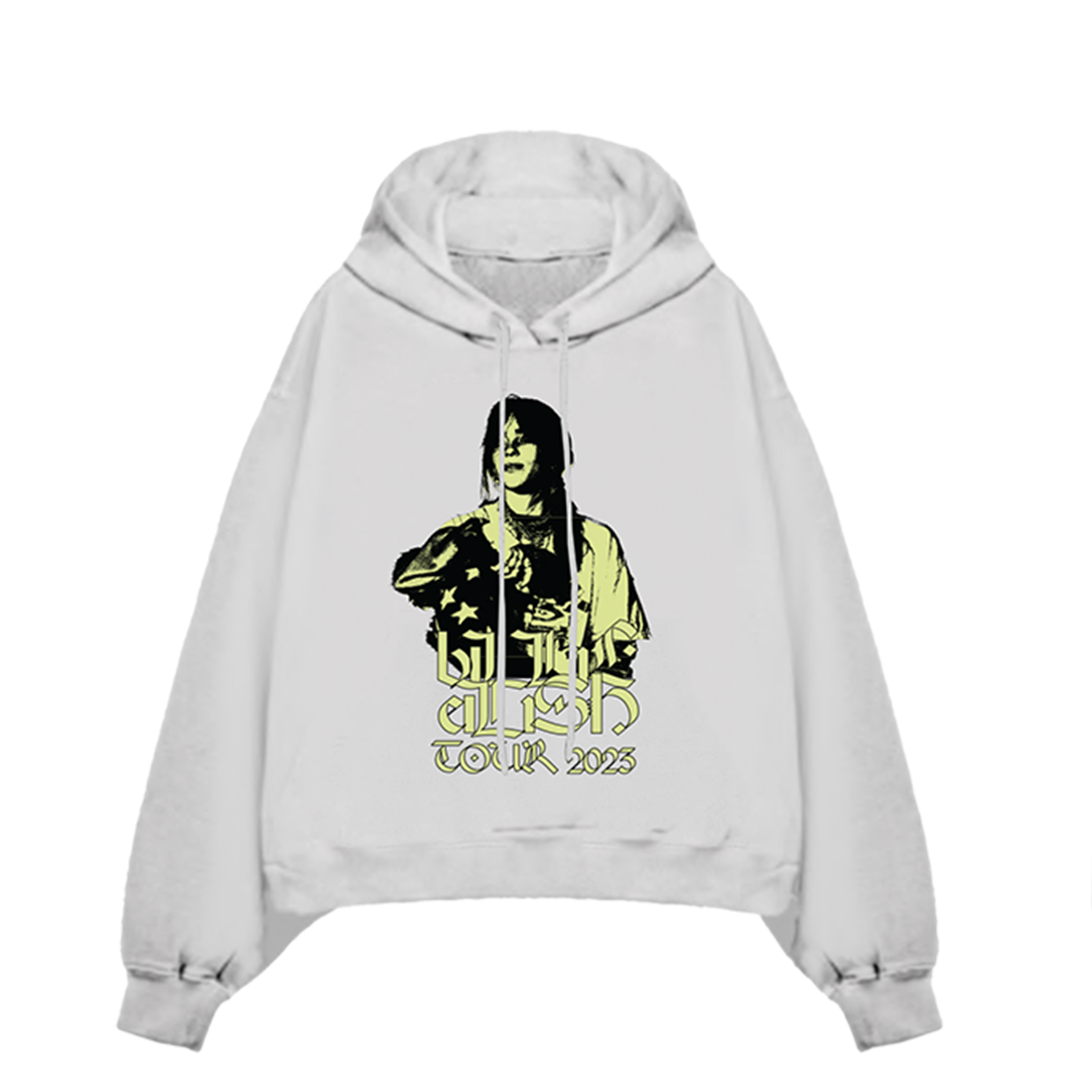 Billie Eilish On Stage Off White Tour Hoodie