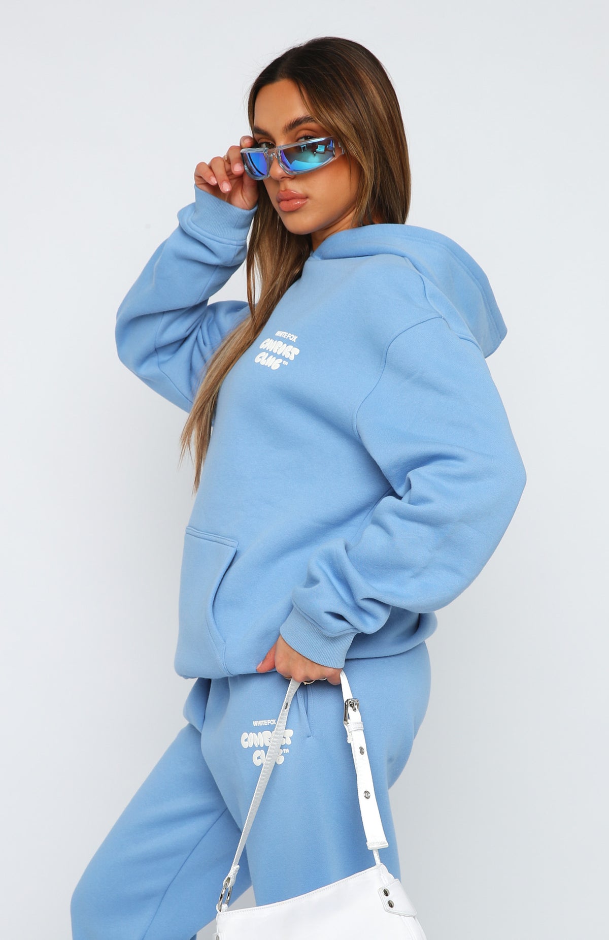 Comfort Club Oversized Hoodie Blissful Blue