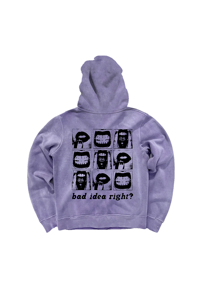 Olivia Rodrigo  Bad Idea Right? Zip-Hoodie