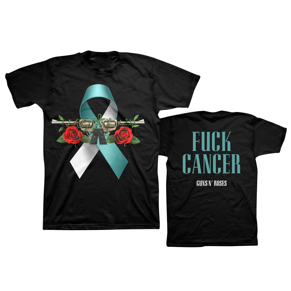 Guns N' Roses Fuck Cervical Cancer T-Shirt