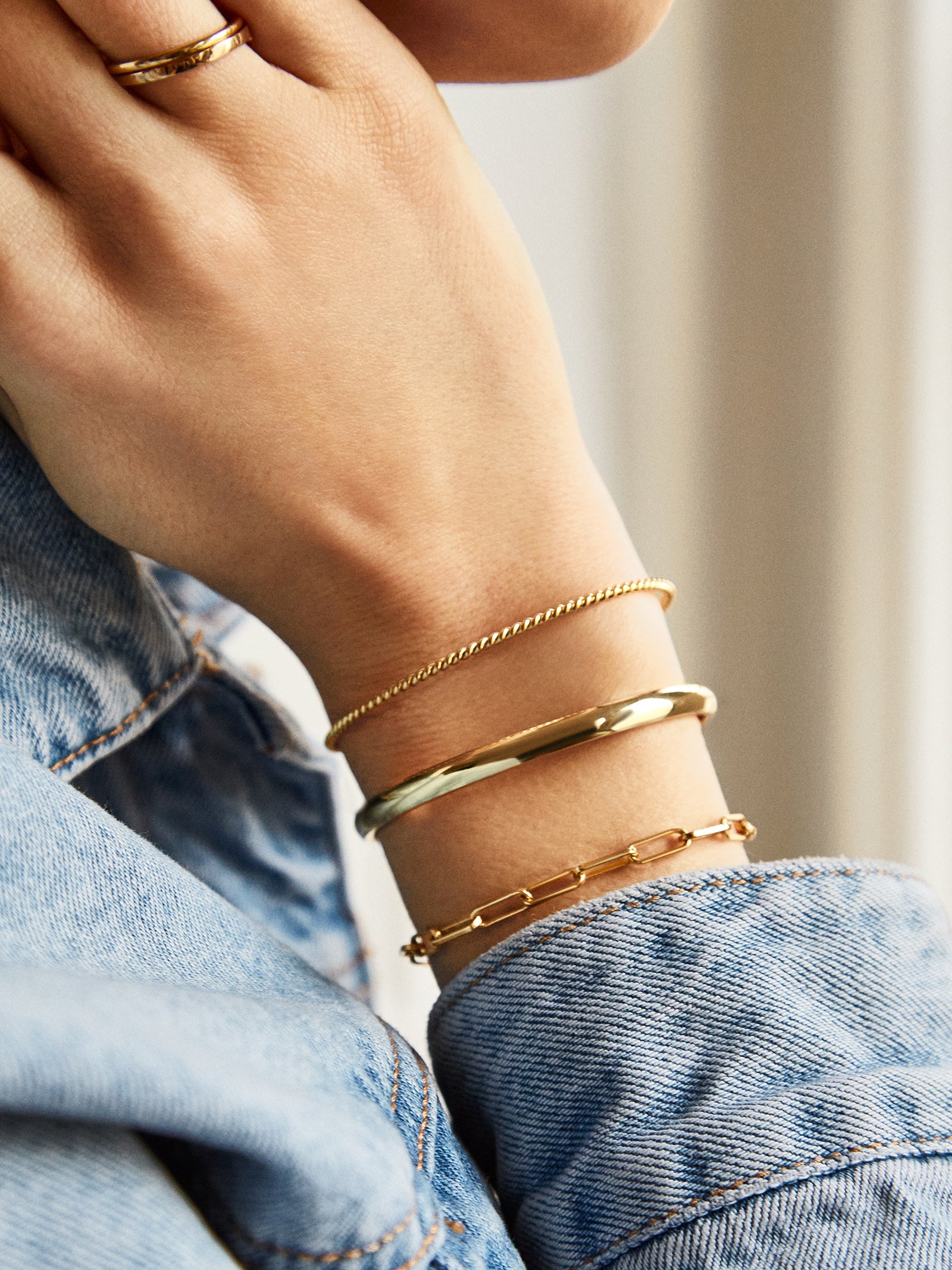 Affordable Bracelet - Gold Plated Brass