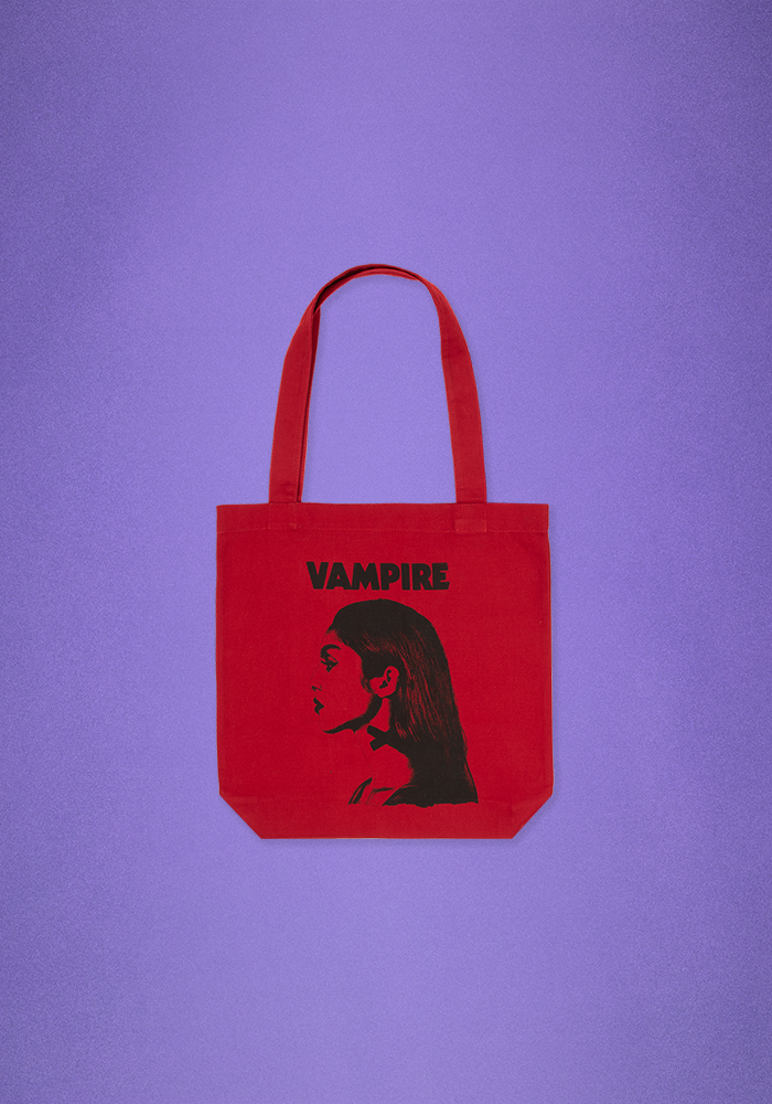 Olivia Rodrigo Red Vampire Tote