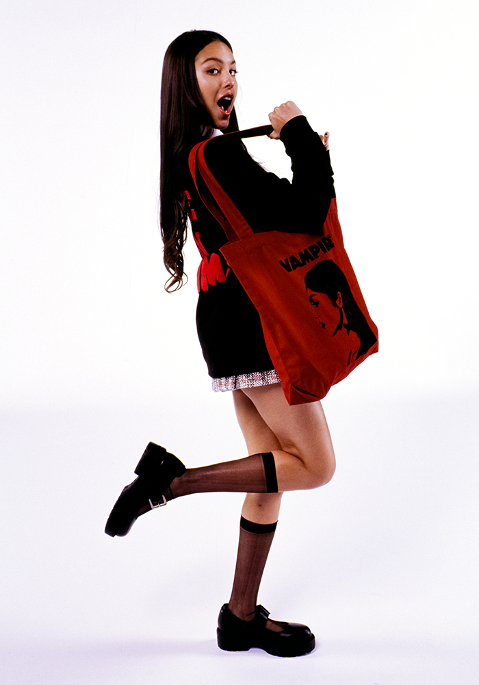 Olivia Rodrigo Red Vampire Tote
