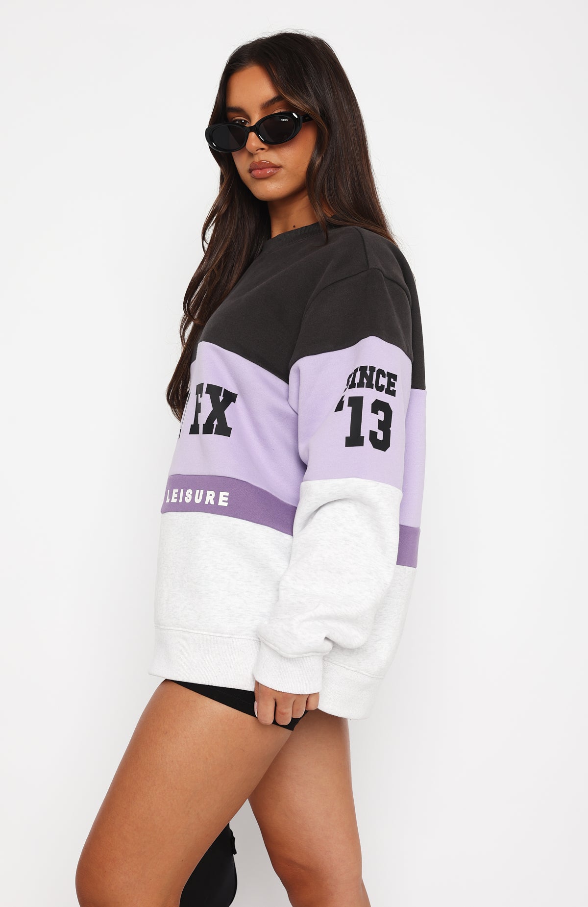 Latest And Greatest Oversized Sweater Lilac