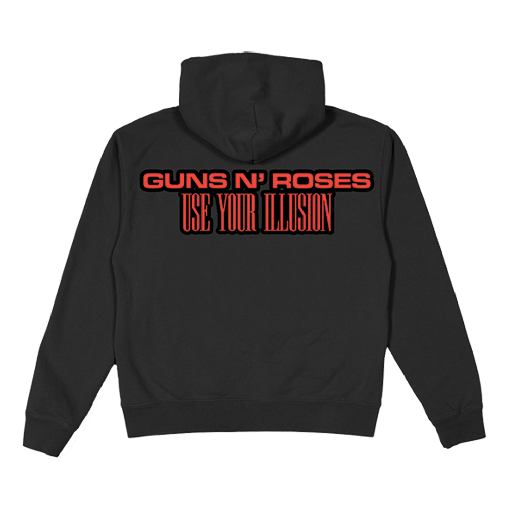 Guns N' Roses 30th Anniversary Use Your Illusion Logo Hoodie