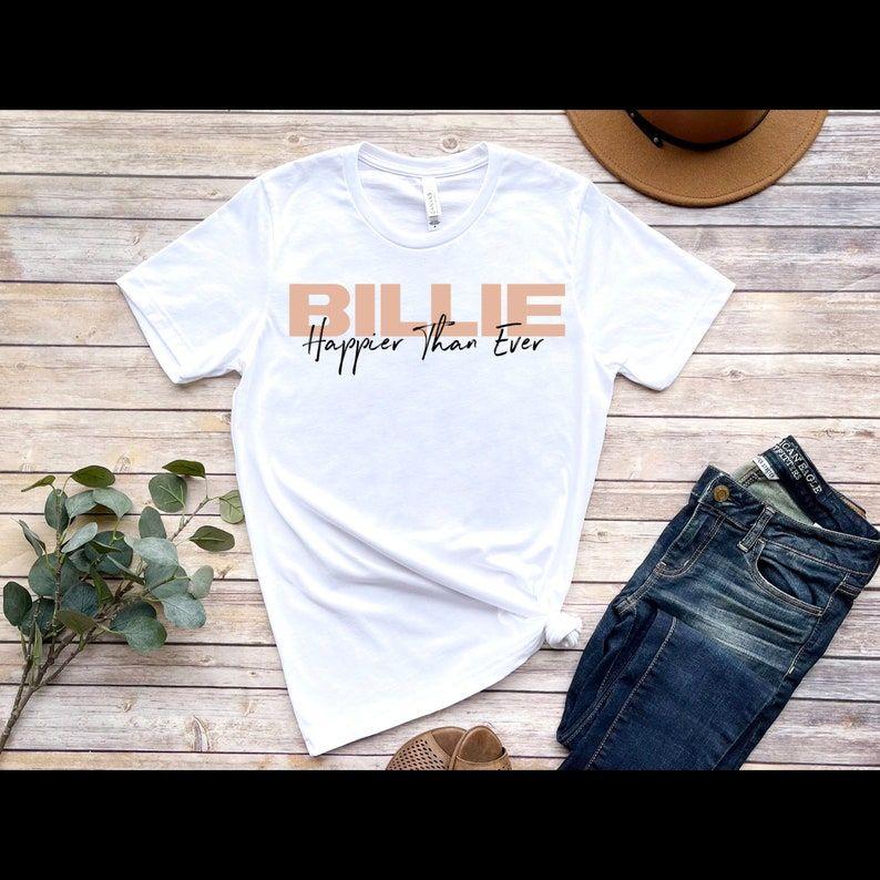 BILLIE EILISH MERCH HAPPIER THAN EVER
