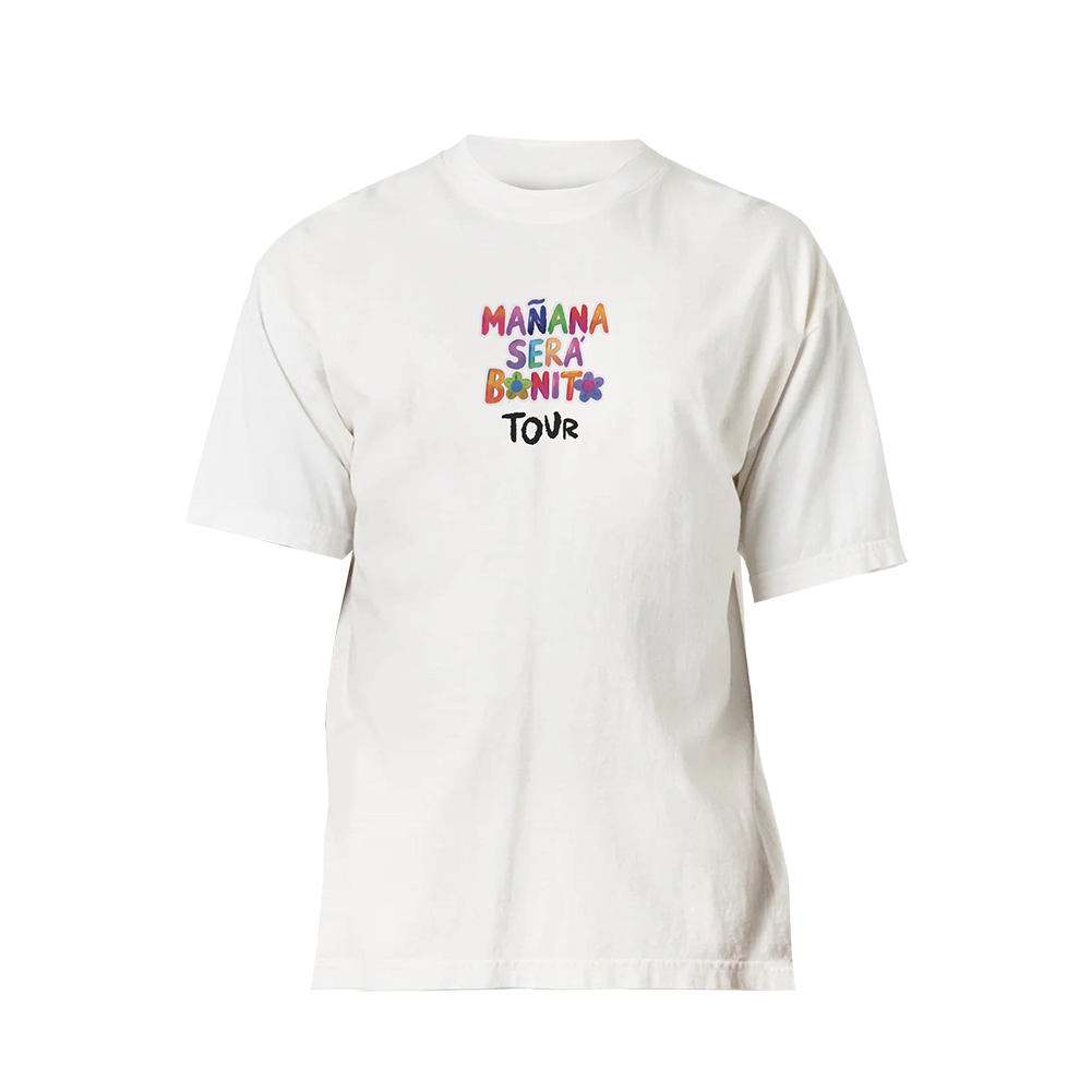 Karol G  MSB Tour 2023 Rainbow White T-Shirt
