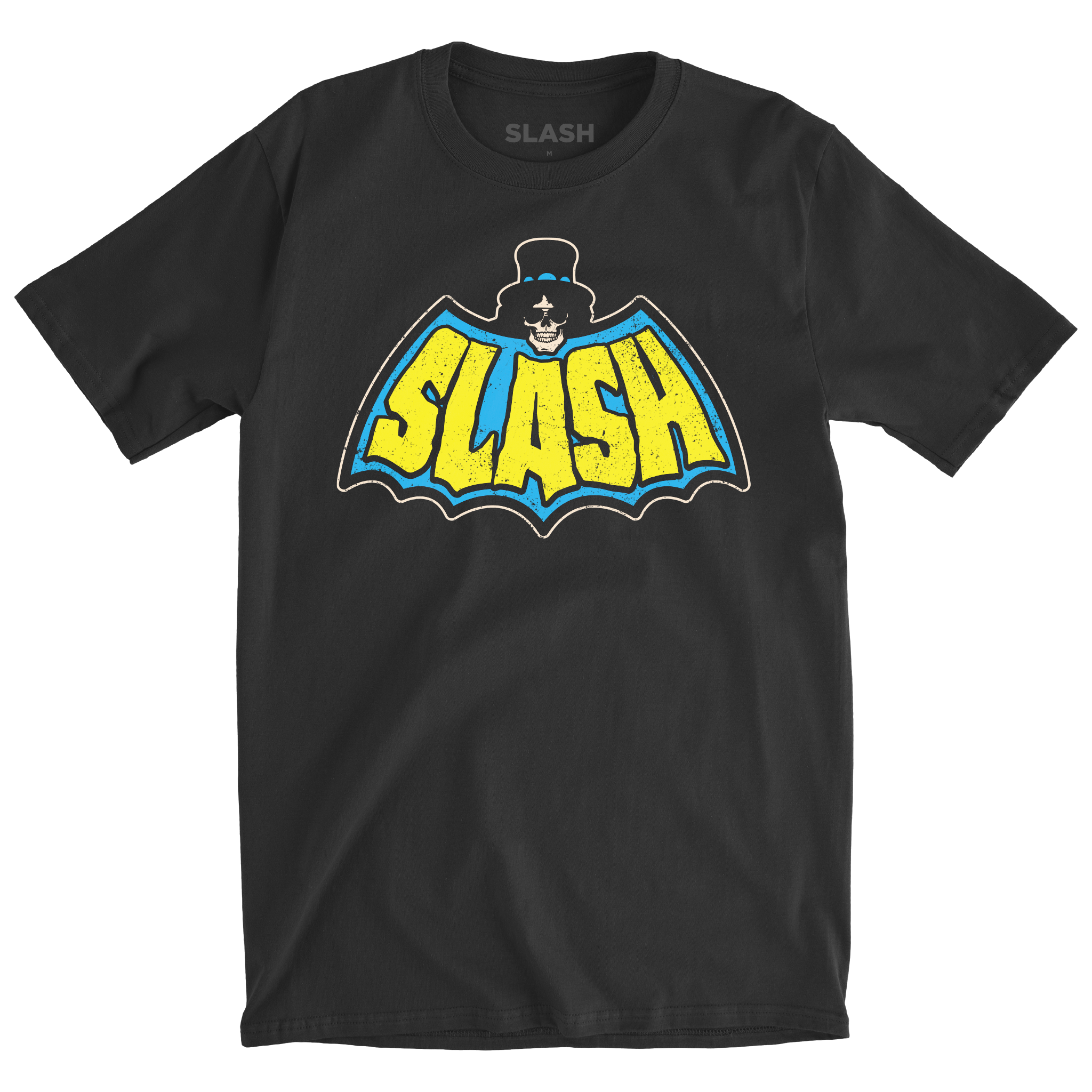 Slash Bat Vintage Black T-Shirt