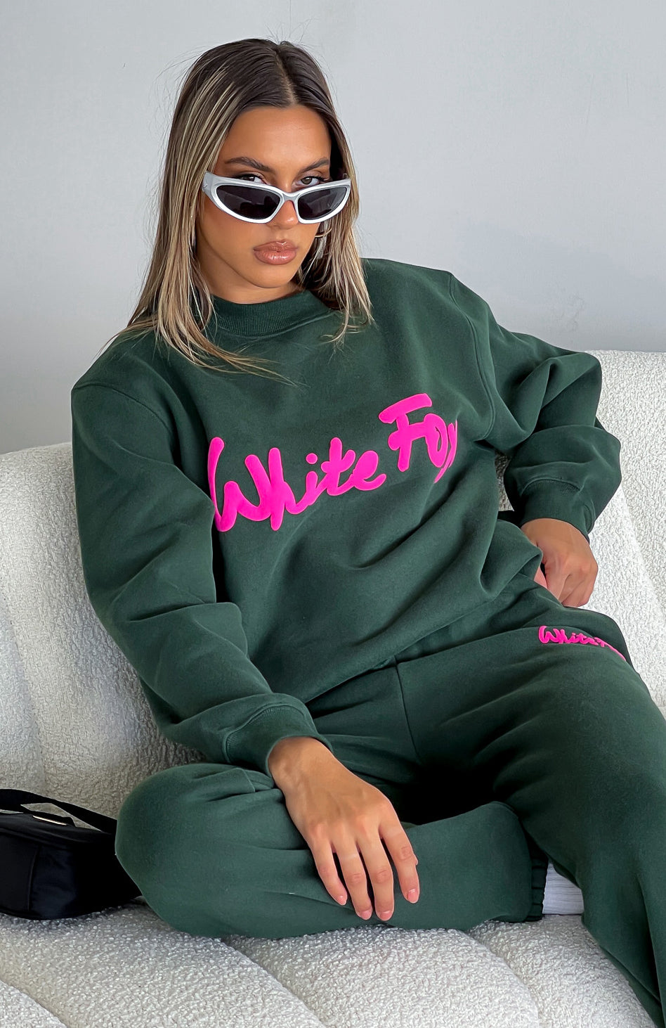 All Time Favourite Oversized Sweater Dark Green