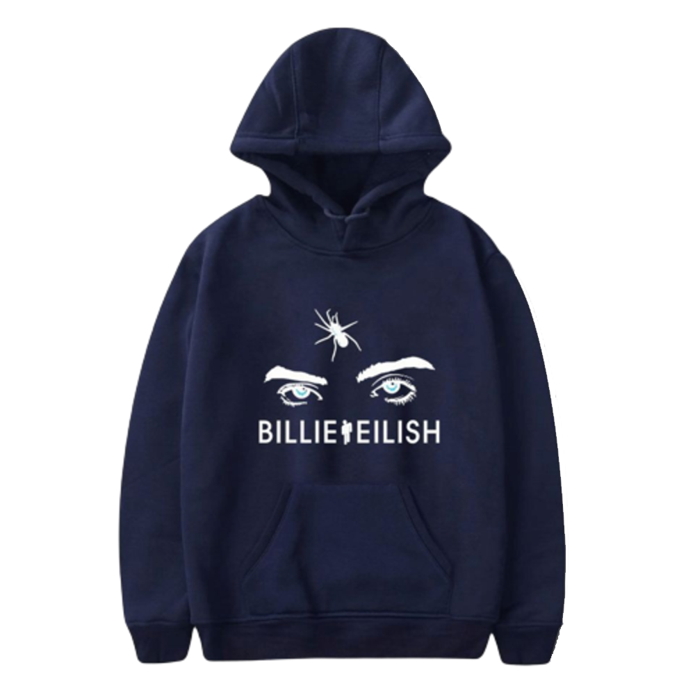 Billie Eilish Merch Comic Hoodies Fashion Pullover Sweatshirt