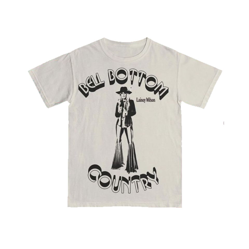 Lainey Wilson Bell Bottom Country album T-shirt