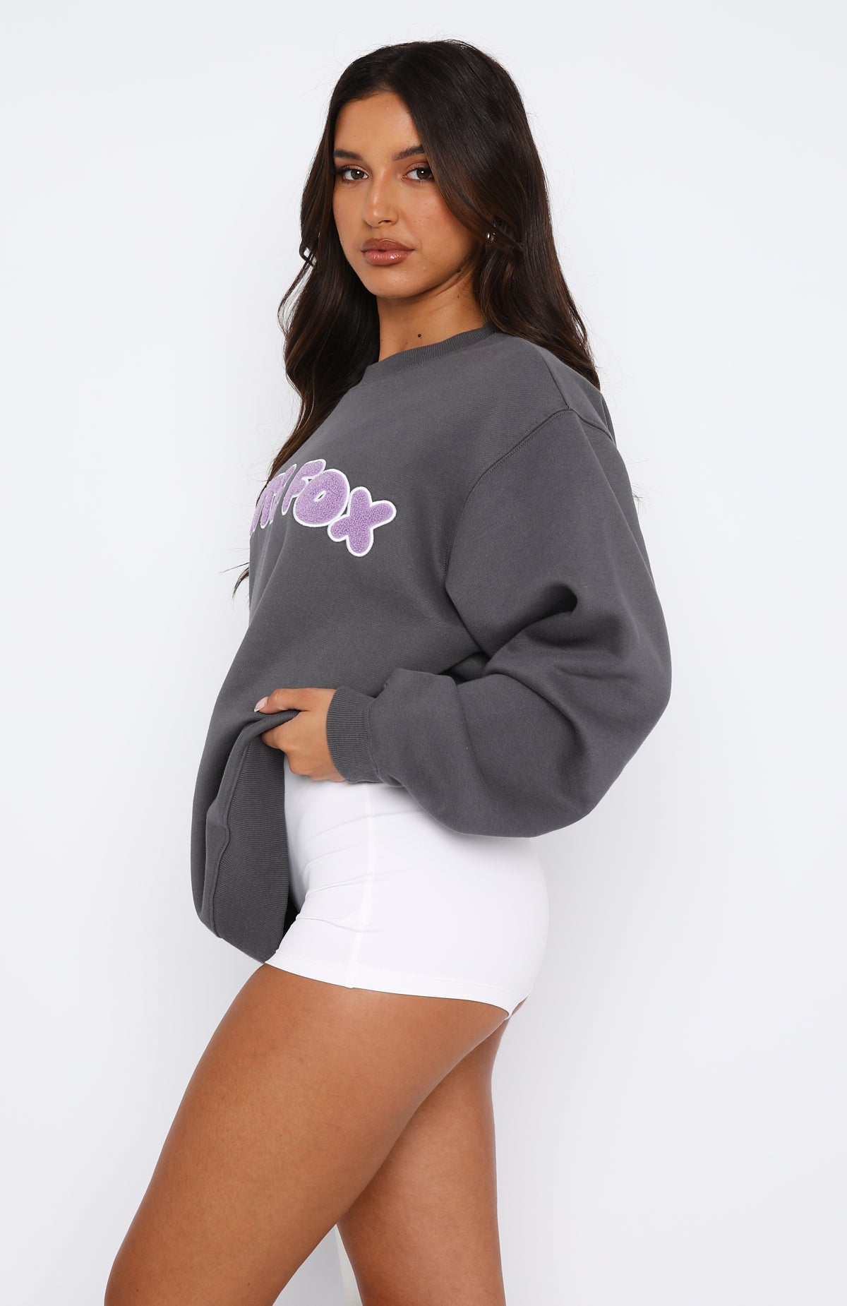 Sweet Treat Oversized Sweater Volcanic
