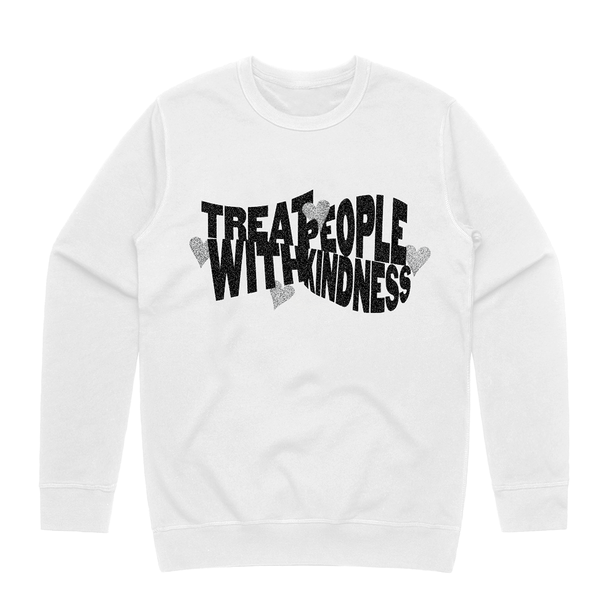 Harry Styles Treat People With Kindness Glitter Crewneck Sweatshirt