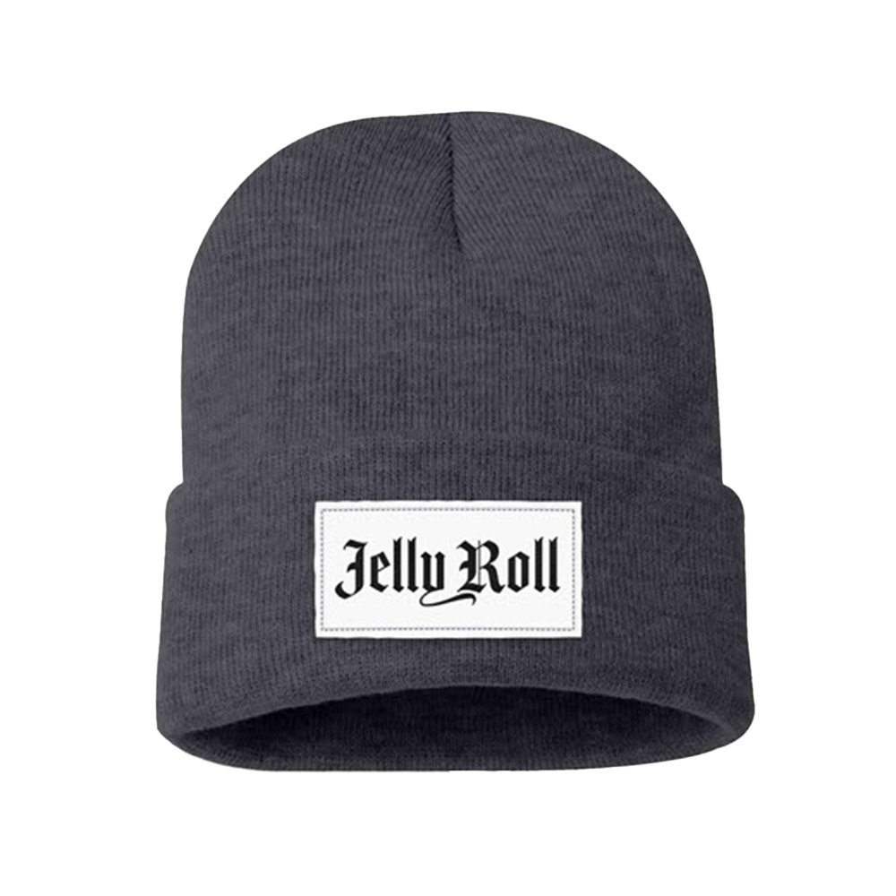 Jelly Roll Woven Label Beanie