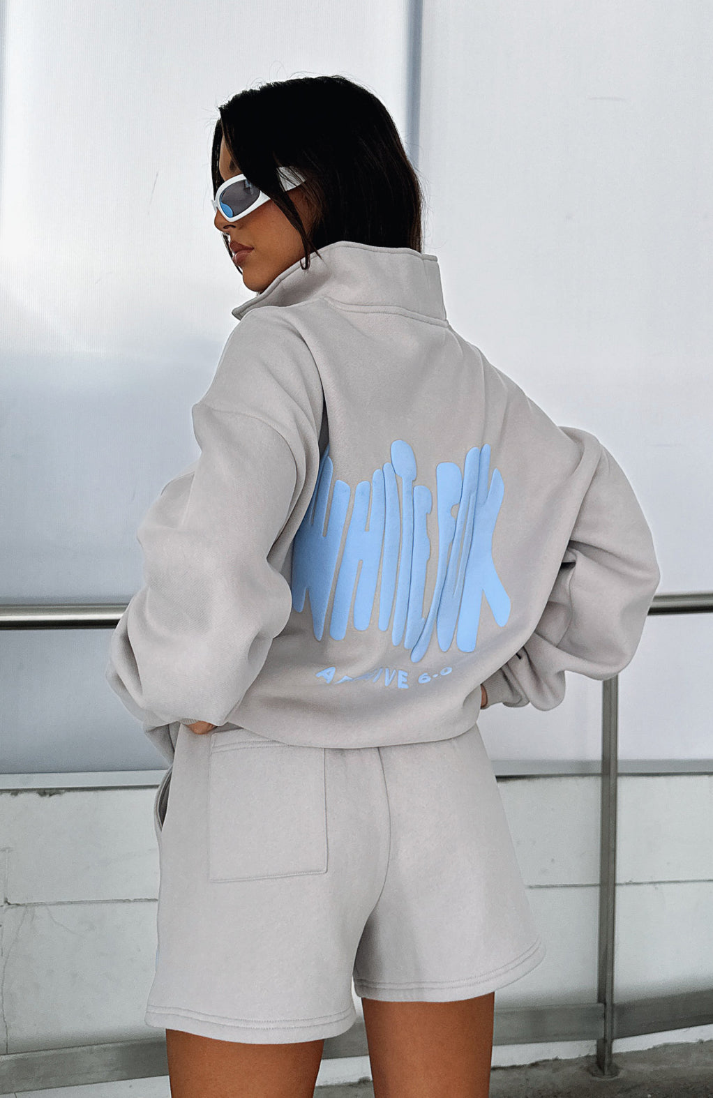 Archive 6.0 Zip Front Sweater Dove