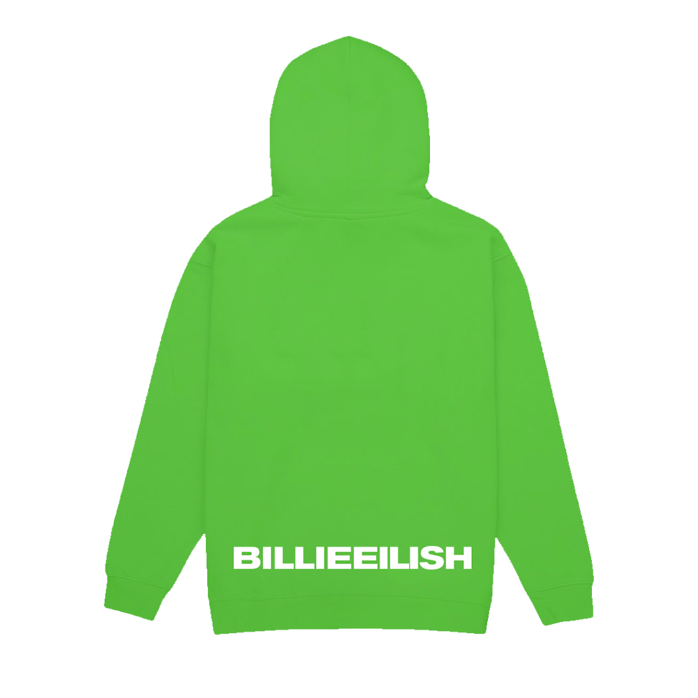 Billie Eilish Blohsh Green Hoodie