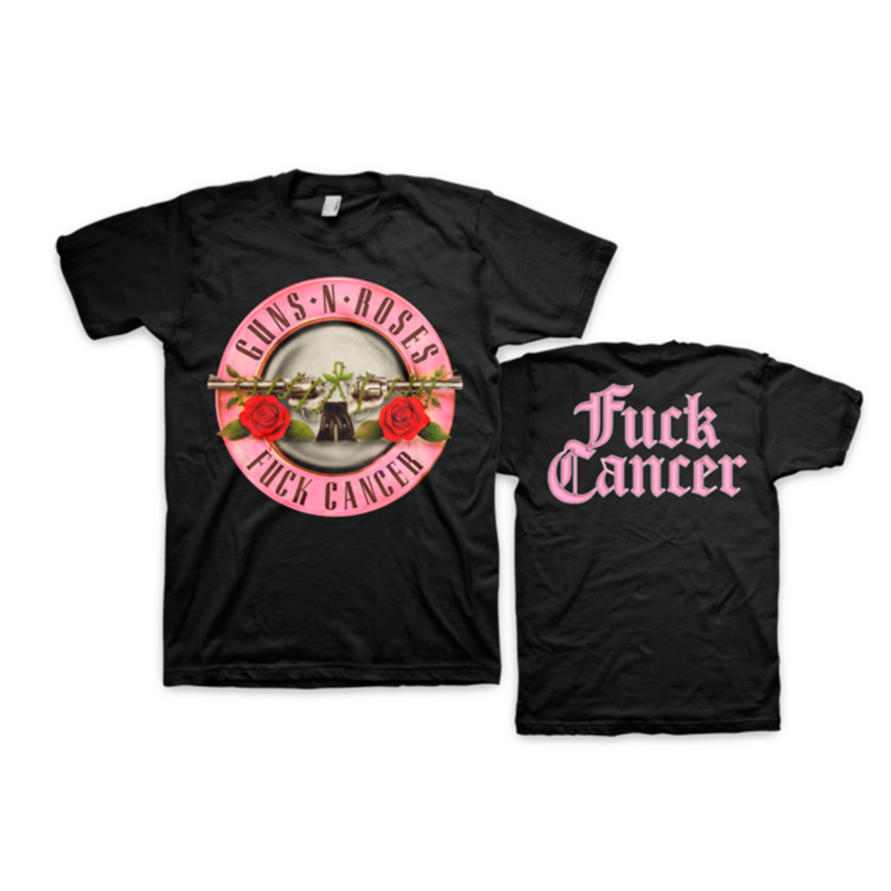 Guns N' Roses Fuck Breast Cancer T-Shirt