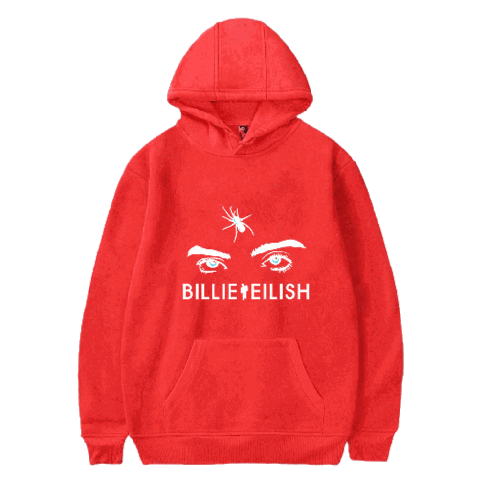 Billie Eilish Merch Comic Hoodies Fashion Pullover Sweatshirt