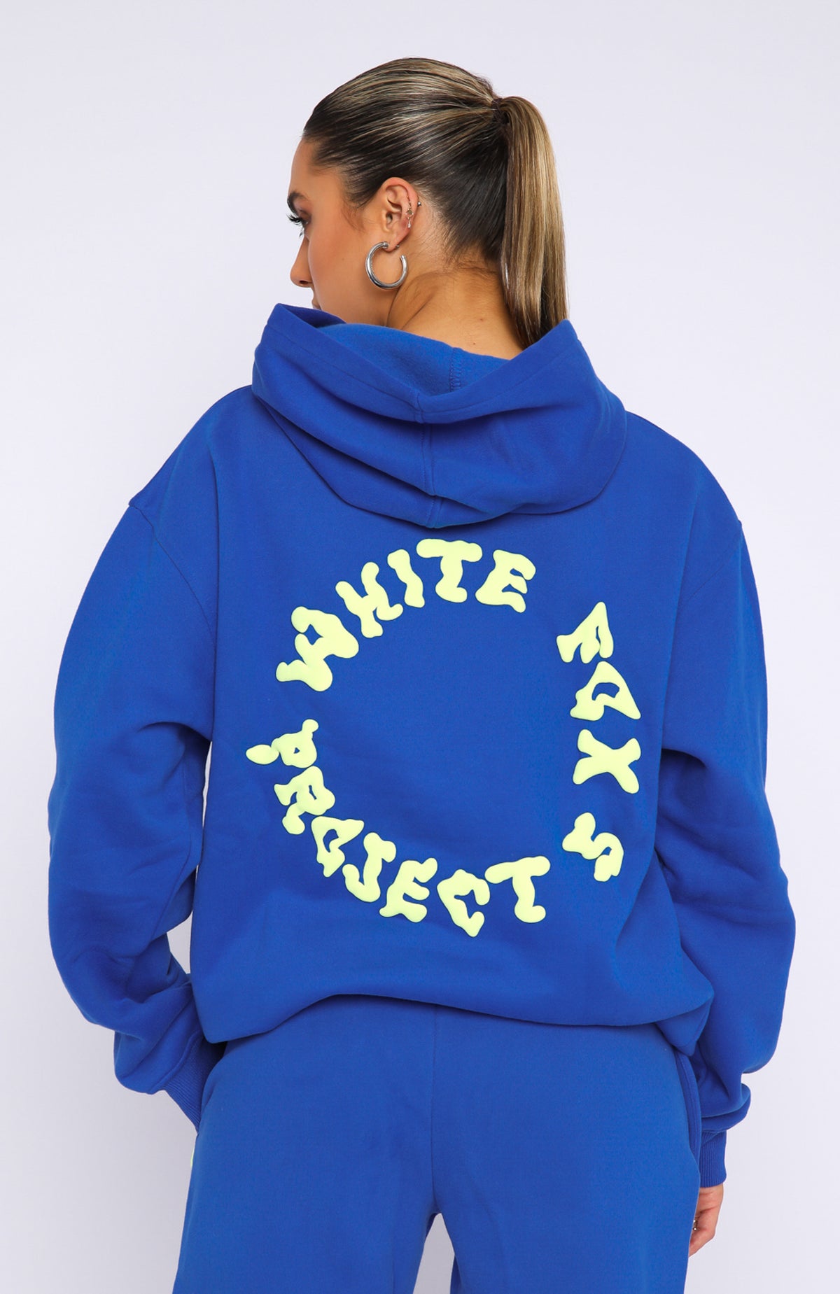 Project 5 Oversized Hoodie Cobalt