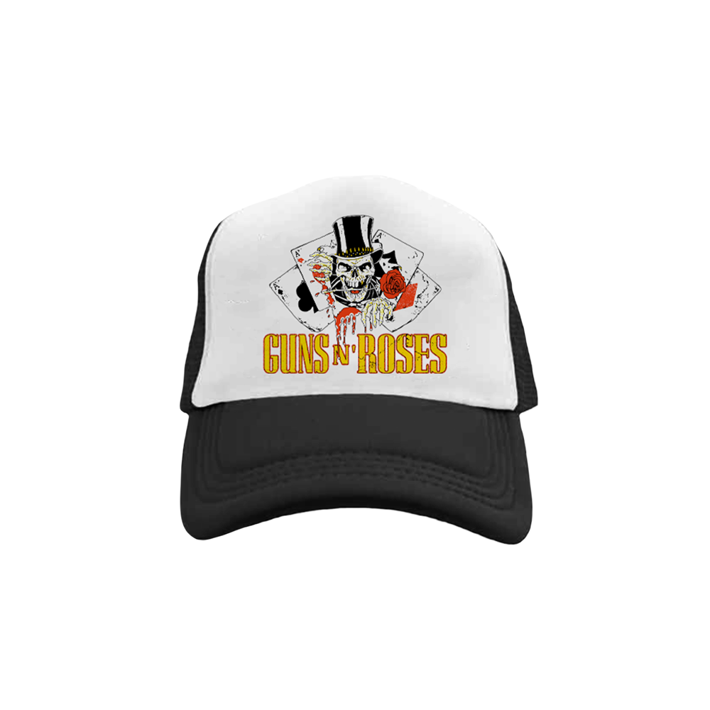 Guns N' Roses Cards Trucker Hat