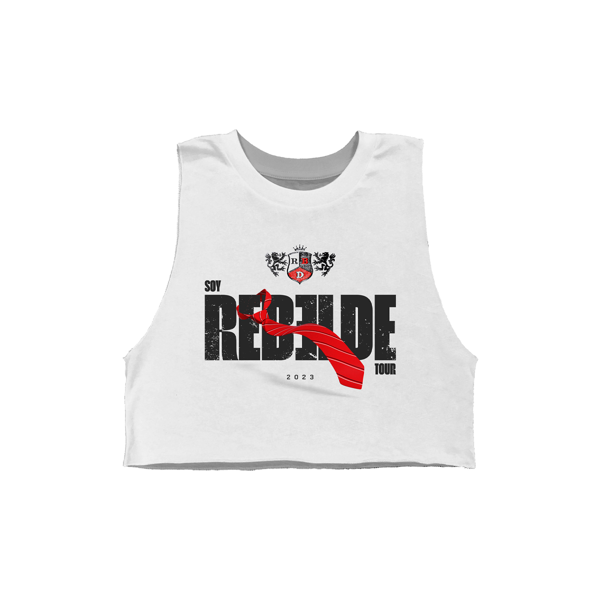 RBD Soy Rebelde Tour Crop Muscle T-Shirt
