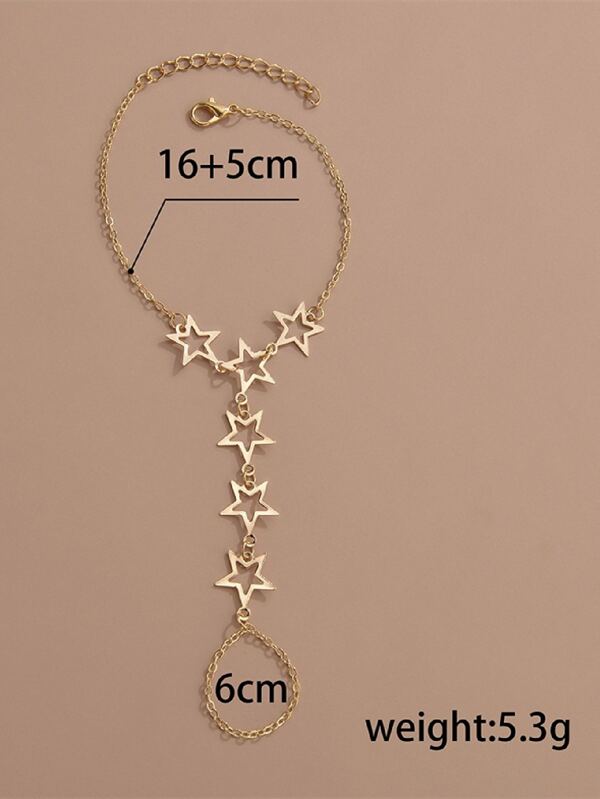 Star Decor Mittens Bracelet