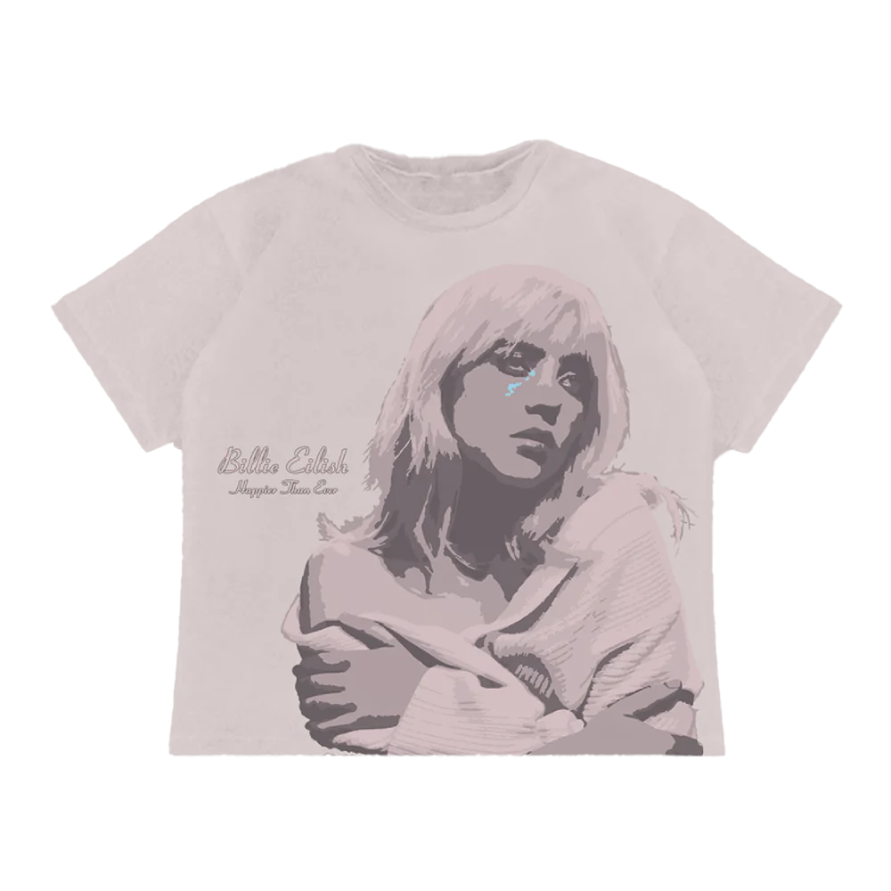 Billie Eilish Rose Cover T-Shirt
