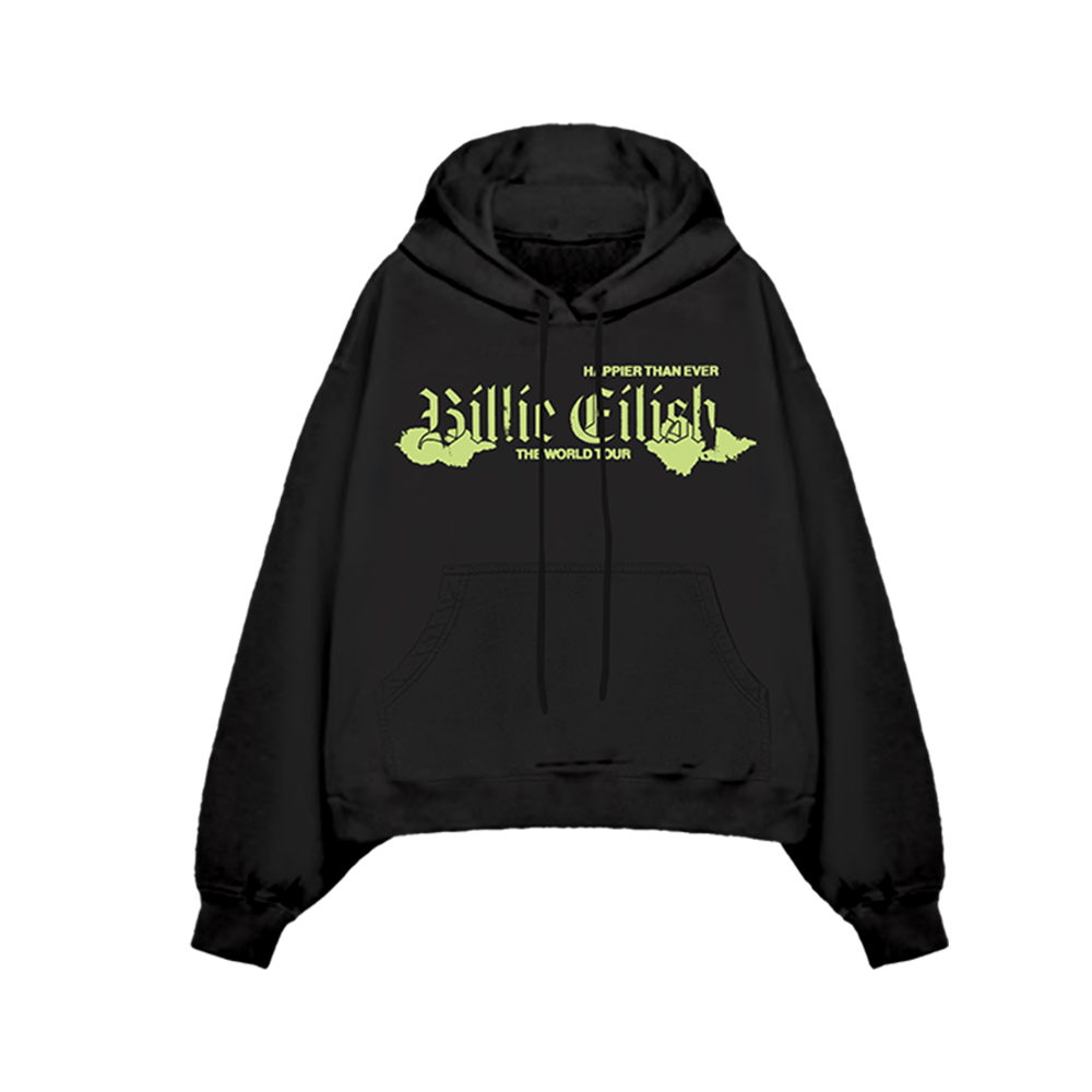 Billie Eilish World Tour Black Hoodie